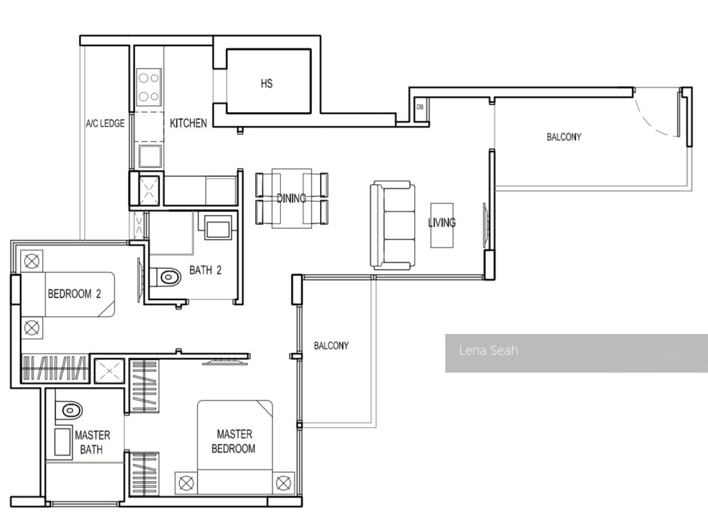 Tropika East (D14), Condominium #118451522